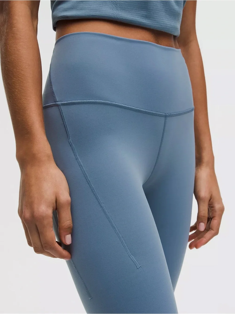 Lululemon Wunder Train High-Rise Tight 25 Blue Size 2 Side Pocket